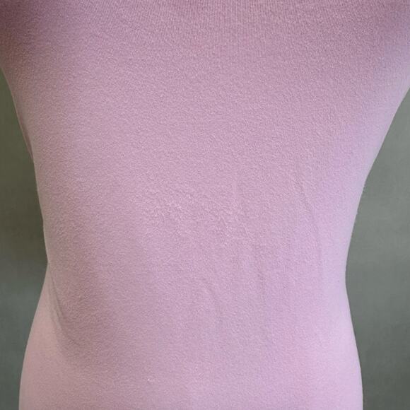Abercrombie & Fitch pink cutout one shoulder seamless tank bodysuit size medium - Picture 5 of 14